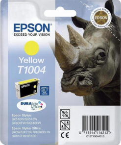 Epson T1004 Γνήσιο Μελάνι Εκτυπωτή InkJet Κίτρινο (C13T10044010)