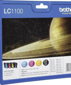Alternative view of Brother LC1100 Multipack Γνήσιο Πακέτο Μελανιών Εκτυπωτή InkJet Πολλαπλό (Color) (LC-1100VALBP)