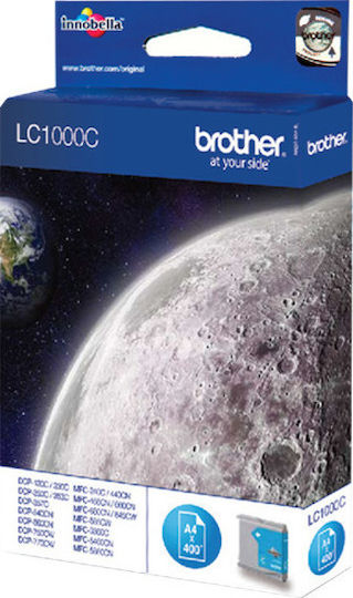 Brother LC1000 Γνήσιο Μελάνι Εκτυπωτή InkJet Κυανό (LC-1000C) - Image 2