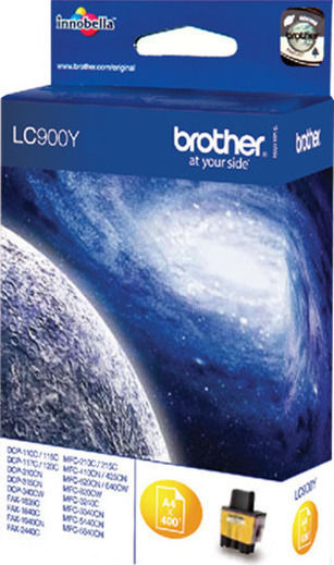 Brother LC900 Γνήσιο Μελάνι Εκτυπωτή InkJet Κίτρινο (LC-900Y) - Image 2