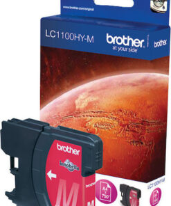 Brother LC1100 Γνήσιο Μελάνι Εκτυπωτή InkJet Ματζέντα (LC-1100HYM)