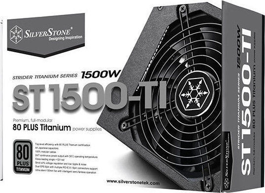 Silverstone Strider Titanium rev. 2.0 1500W Μαύρο Τροφοδοτικό Υπολογιστή Full Modular 80 Plus Titanium - Image 7