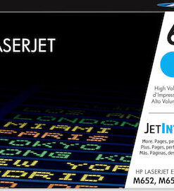 HP 656X Γνήσιο Toner Laser Εκτυπωτή Κυανό High Yield 22000 Σελίδων (CF461X)