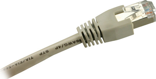 Sharkoon S/FTP Cat.6 Καλώδιο Δικτύου Ethernet 20m Γκρι 1τμχ