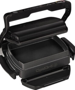 Alternative view of Tefal Optigrill+ Επιτραπέζια Ηλεκτρική Ψησταριά 2000W Ανοξείδωτη με Καπάκι και Ρυθμιζόμενο Θερμοστάτη 36.5x36.5εκ. GC7148