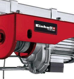 Einhell Ηλεκτρικό Παλάγκο ΤC-EH 500 για Φορτίο Βάρους έως 500kg σε Κόκκινο Χρώμα 2255140