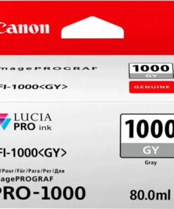 Canon PFI-1000 Γνήσιο Μελάνι Εκτυπωτή InkJet Γκρι (0552C001)