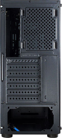 Inter-Tech CXC2 Gaming Midi Tower Κουτί Υπολογιστή με Πλαϊνό Παράθυρο Μαύρο - Image 4