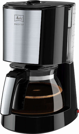 Melitta Enjoy Top Glass Καφετιέρα Φίλτρου 1000W Black