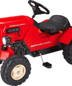 Big Porsche Diesel Junior Pedal Tractor Περπατούρα Ride On για 3+ Μηνών 800056560 Κόκκινη