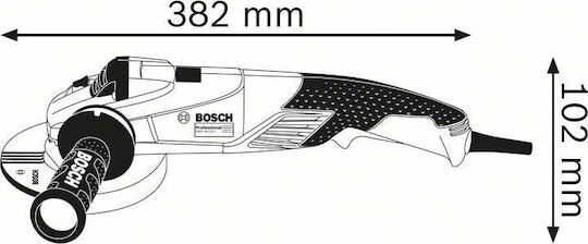 Bosch GWS 18-125 SL Τροχός 125mm Ρεύματος 1800W με Ρύθμιση Στροφών - Image 2