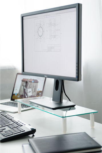 Digitus Επιτραπέζια Βάση Οθόνης έως 32" Διάφανη (DA-90358) - Image 4