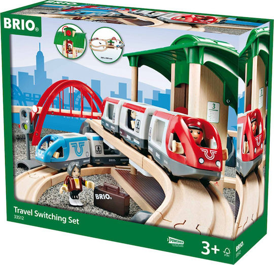 Brio Toys Travel Switching Σετ με Τρενάκι για 3+ Ετών 33512 - Image 2