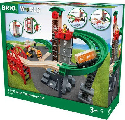 Brio Toys Lift & Load Warehouse Set Πίστα για 3+ Ετών - Image 2