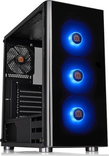 Thermaltake V200 Tempered Glass RGB Edition Gaming Midi Tower Κουτί Υπολογιστή με Πλαϊνό Παράθυρο Μαύρο - Image 2
