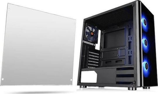 Thermaltake V200 Tempered Glass RGB Edition Gaming Midi Tower Κουτί Υπολογιστή με Πλαϊνό Παράθυρο Μαύρο - Image 6