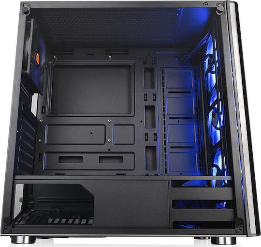 Thermaltake V200 Tempered Glass RGB Edition Gaming Midi Tower Κουτί Υπολογιστή με Πλαϊνό Παράθυρο Μαύρο - Image 8