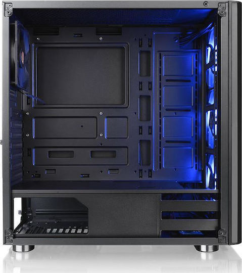 Thermaltake V200 Tempered Glass RGB Edition Gaming Midi Tower Κουτί Υπολογιστή με Πλαϊνό Παράθυρο Μαύρο - Image 9