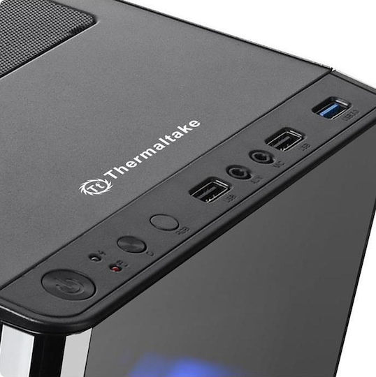 Thermaltake V200 Tempered Glass RGB Edition Gaming Midi Tower Κουτί Υπολογιστή με Πλαϊνό Παράθυρο Μαύρο - Image 11