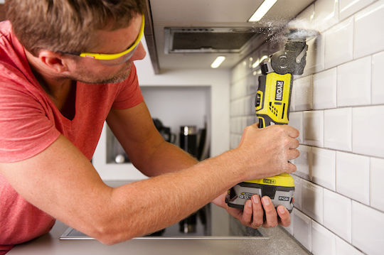 Ryobi R18MT-0 Παλινδρομικό Πολυεργαλείο 18V Solo με Ρύθμιση Ταχύτητας - Image 4