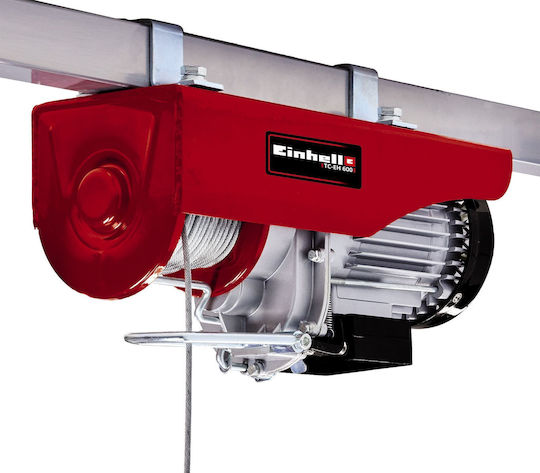 Einhell Ηλεκτρικό Παλάγκο TC-EH 600 για Φορτίο Βάρους έως 300kg σε Κόκκινο Χρώμα 2255150 - Image 3