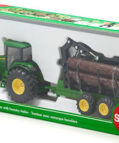 Alternative view of Siku Tractor with Forestry Trailer Τρακτέρ 1:50 Αγροτικό για 3+ Ετών