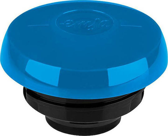 Emsa Jug Quick Press Translucent Κανάτα Θερμός Πλαστικό 1lt Μπλε με Λαβή - Image 5