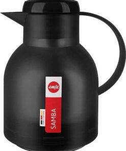 Alternative view of Emsa Samba Vacuum Jug Quick Press Κανάτα Θερμός Πλαστικό 1lt Μαύρο με Λαβή
