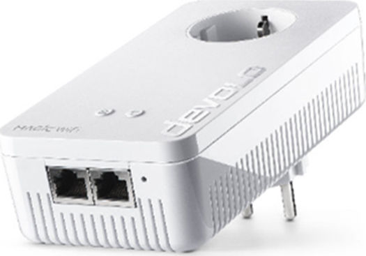 Devolo Magic 1 WiFi 2-1 Powerline Διπλού Kit για Ασύρματη Σύνδεση Wi‑Fi 5 με Passthrough Πρίζα και 2 Θύρες Ethernet - Image 2