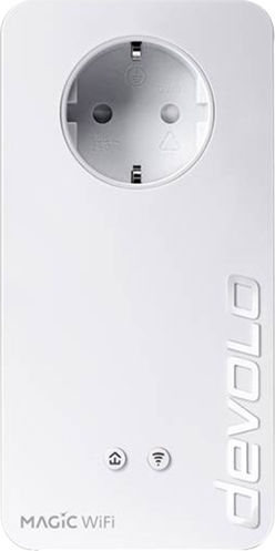Devolo Magic 1 WiFi 2-1 Powerline Διπλού Kit για Ασύρματη Σύνδεση Wi‑Fi 5 με Passthrough Πρίζα και 2 Θύρες Ethernet - Image 3
