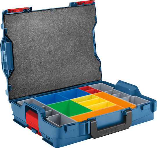 Bosch L-Boxx 102 Ταμπακιέρα Εργαλείων 12 Θέσεων με Αφαιρούμενα Κουτιά Πολύχρωμη 44.2x35.7x11.7εκ. 1600A016NB