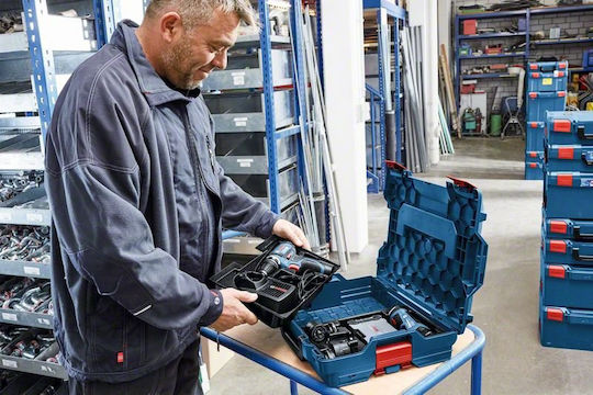 Bosch L-Boxx 102 Ταμπακιέρα Εργαλείων 12 Θέσεων με Αφαιρούμενα Κουτιά Πολύχρωμη 44.2x35.7x11.7εκ. 1600A016NB - Image 4