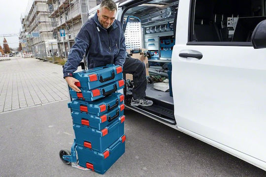 Bosch L-Boxx 102 Ταμπακιέρα Εργαλείων 12 Θέσεων με Αφαιρούμενα Κουτιά Πολύχρωμη 44.2x35.7x11.7εκ. 1600A016NB - Image 3