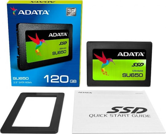 Adata Ultimate SU650 3D NAND SSD 120GB 2.5'' SATA III ASU650SS-120GT-R - Image 3