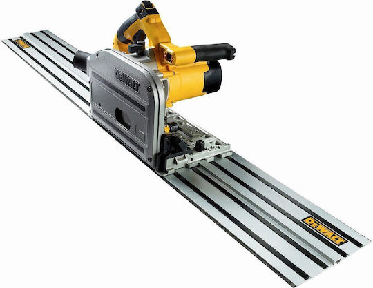 Dewalt DWS520KTR-QS Δισκοπρίονο 1300W με Ρύθμιση Ταχύτητας και με Σύστημα Αναρρόφησης
