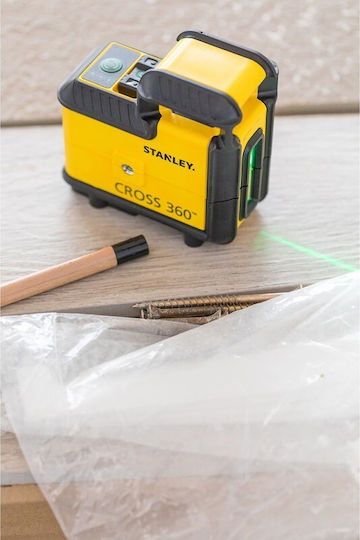 Stanley Αυτορυθμιζόμενο Περιστροφικό Αλφάδι Laser Πράσινης Δέσμης με Εύρος Εργασίας 25m - Image 7