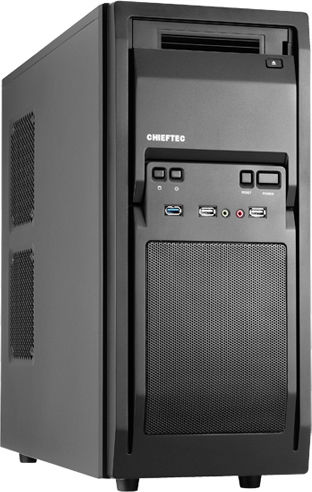 Chieftec LF-02B-OP Midi Tower Κουτί Υπολογιστή Μαύρο