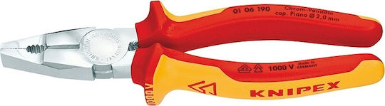 Knipex Πένσα Ίσια Ηλεκτρολόγου Μήκους 160mm 01 06 160