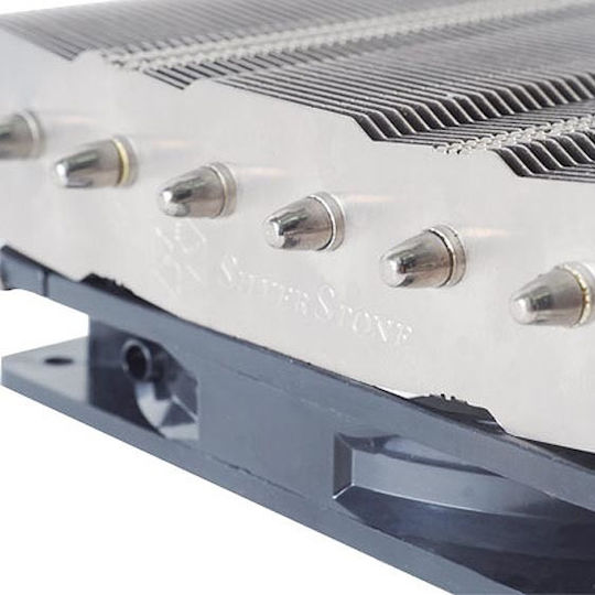 Silverstone NT06-Pro V2 Ψύκτρα Επεξεργαστή Low Profile για Socket AM4/115x/AM3/AM3+ Ασημί - Image 5