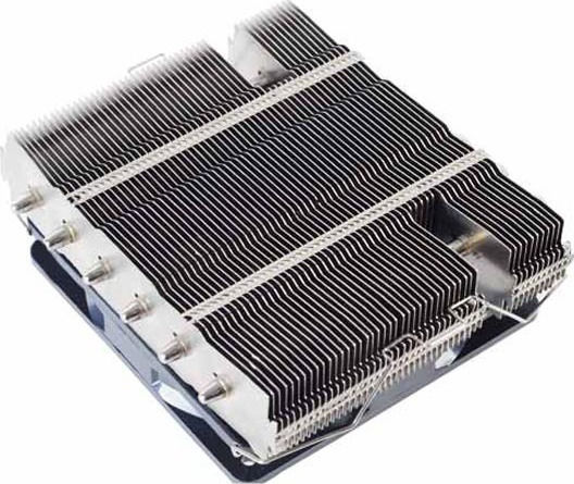 Silverstone NT06-Pro V2 Ψύκτρα Επεξεργαστή Low Profile για Socket AM4/115x/AM3/AM3+ Ασημί