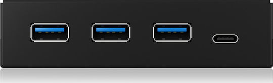 Icy Box USB Front Panel (IB-HUB1418-I3) - Image 3