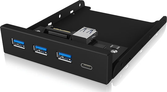 Icy Box USB Front Panel (IB-HUB1418-I3) - Image 2