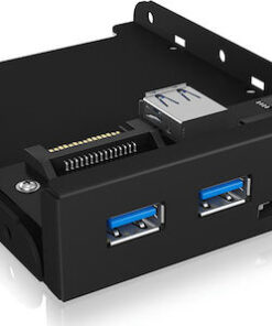 Alternative view of Icy Box USB Front Panel (IB-HUB1417-I3)