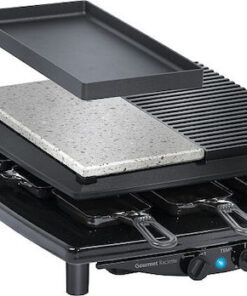 Alternative view of Steba RC 4 Plus Deluxe Επιτραπέζια Ηλεκτρική Ψησταριά Raclette Αυλακωτής Πλάκας 1450W με Ρυθμιζόμενο Θερμοστάτη 39x37εκ. 62.24.00