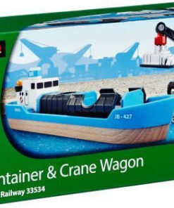 Brio Toys Freight Crane Καραβάκι για 3+ Ετών