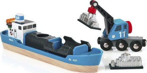 Brio Toys Freight Crane Καραβάκι για 3+ Ετών - Image 3