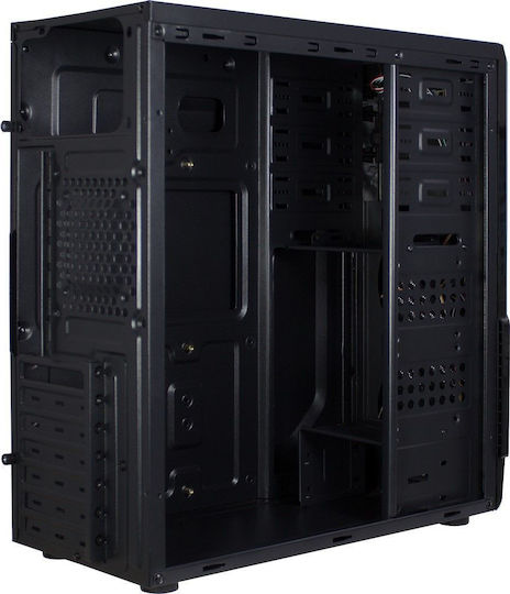 Inter-Tech B-48 Midi Tower Κουτί Υπολογιστή Μαύρο - Image 7