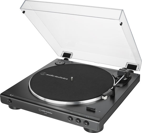 Audio Technica AT-LP60X Πικάπ με Belt Drive και Προενίσχυση Μαύρο