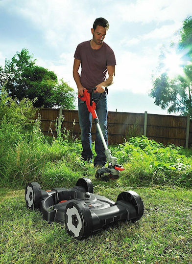 Black & Decker Χορτοκοπτικό Ώμου / Χειρός Μπαταρίας 18V 2.6kg με 1 Μπαταρία 2Ah STC1820CM - Image 3