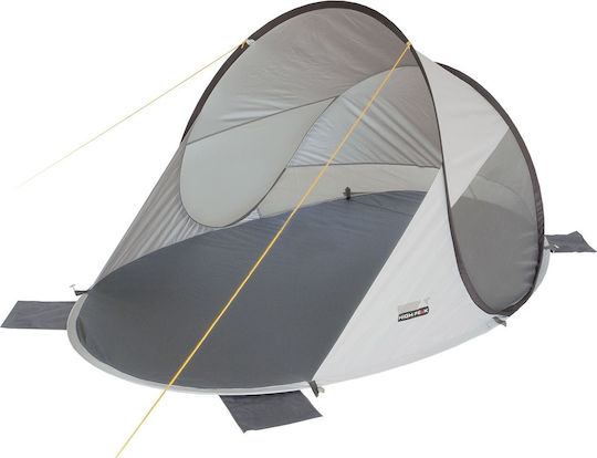 High Peak Calobra 80 Σκηνή Παραλίας Pop Up Γκρι 200εκ. 10021